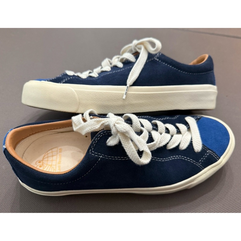 Last Resort AB VM003 LO Navy Suede Sneaker Skate Shoe Unisex Womens 10 Mens 8.5